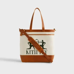 Kith Ivy for Wilson Leather Trimmed Tote