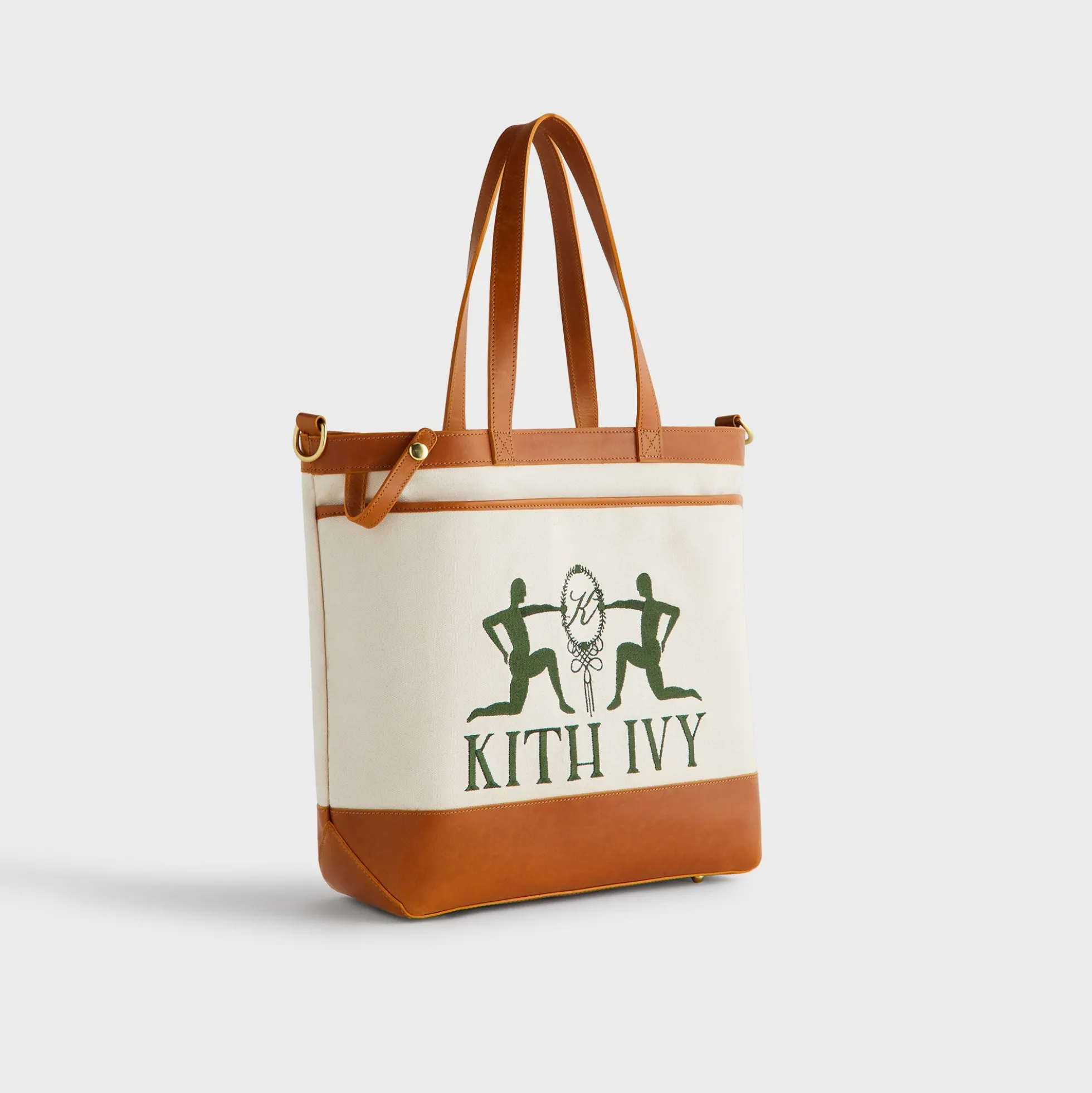 Kith Ivy for Wilson Leather Trimmed Tote
