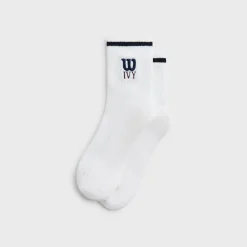 Kith Ivy for Wilson Quarter Top Socks