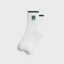 Kith Ivy for Wilson Quarter Top Socks