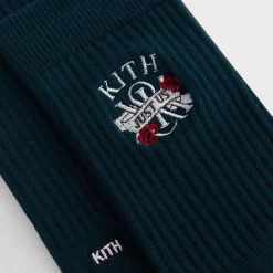 Kith Just Us 3-Pack Cotton Crew Socks