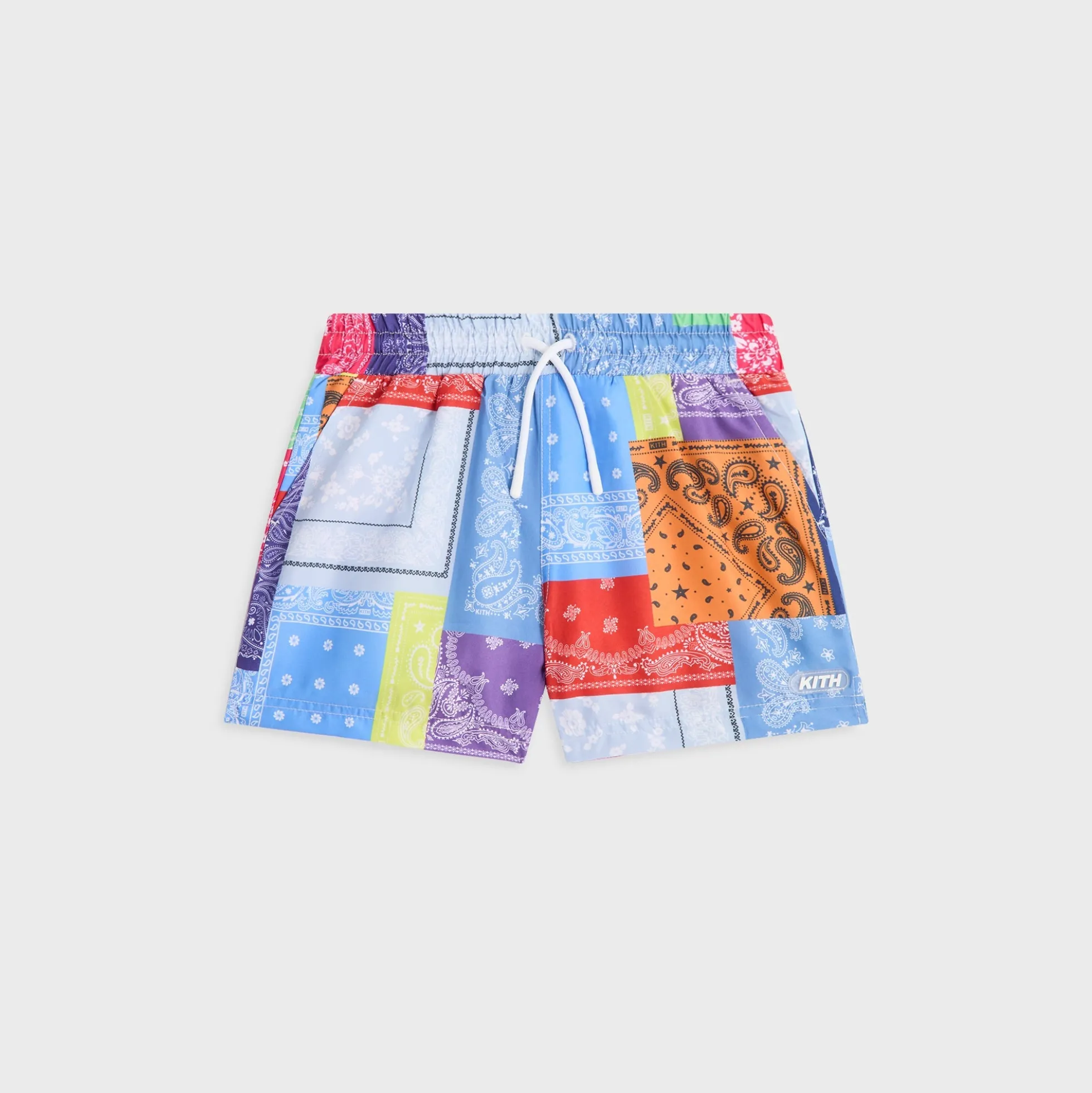 Kith Kids Bandana Splice Kai Swim Trunk
