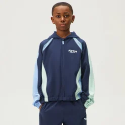 Kith Kids Blocked Hooded Milo Track Jacket