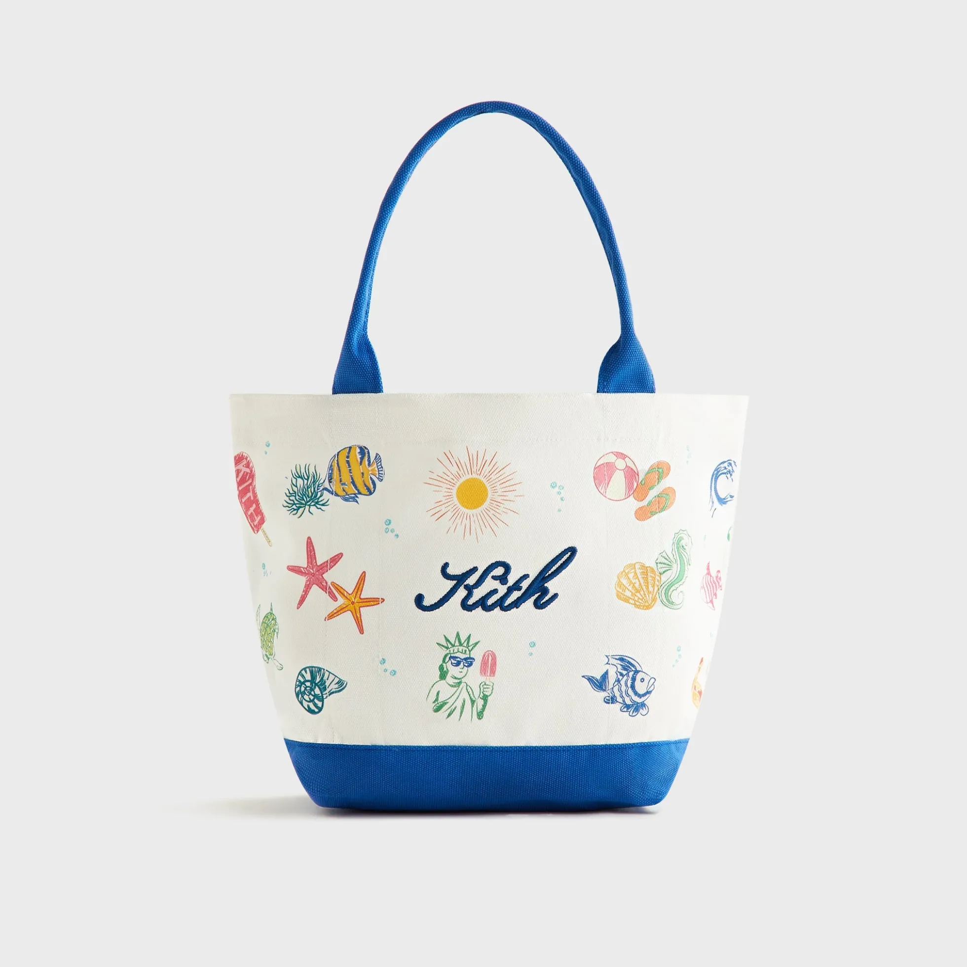 Kith Kids Canvas All-Over Printed Tote