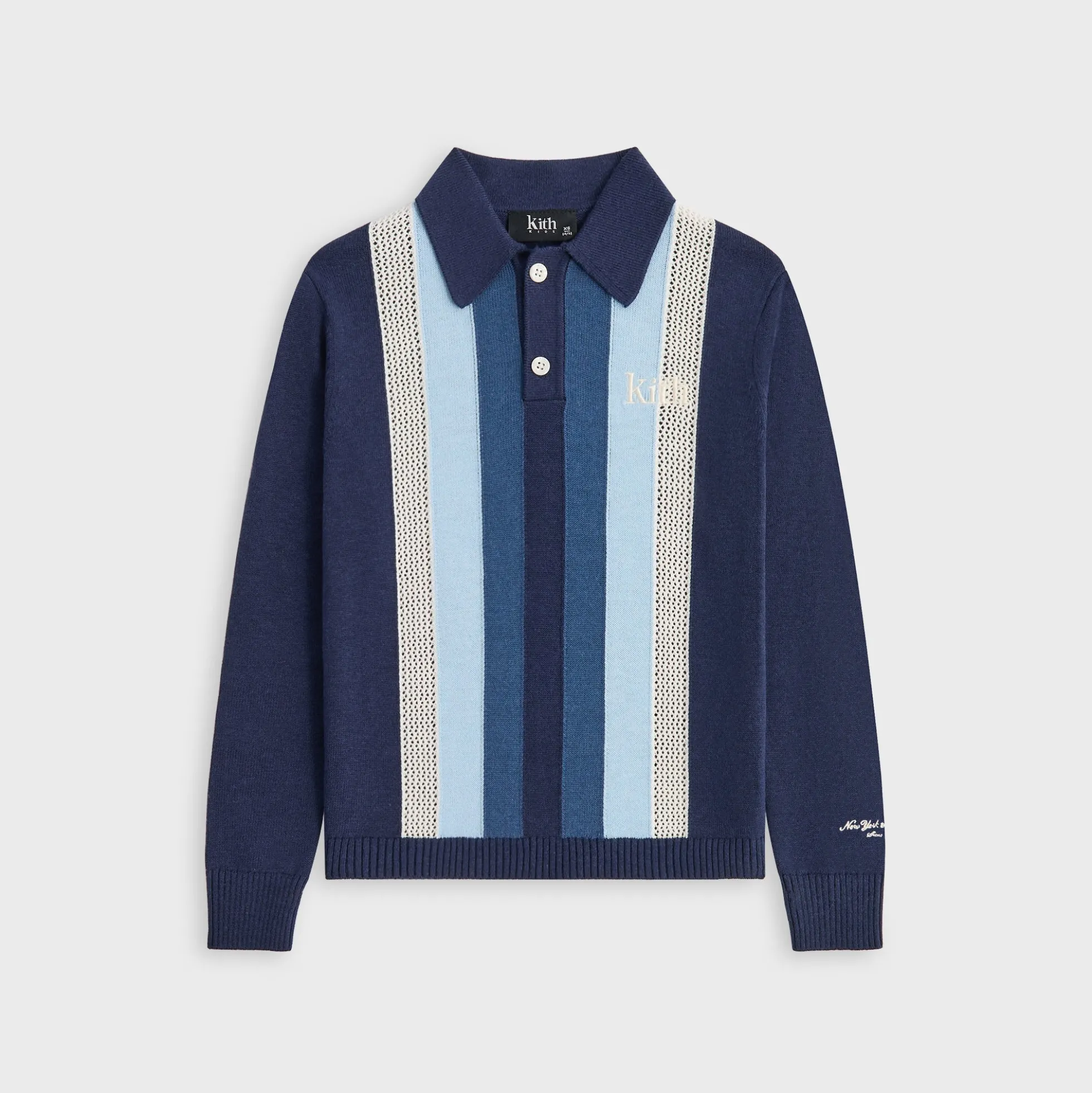 Kith Kids Color-Blocked Hanson Polo