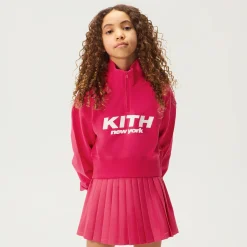 Kith Kids Cropped Fallon Quarter Zip