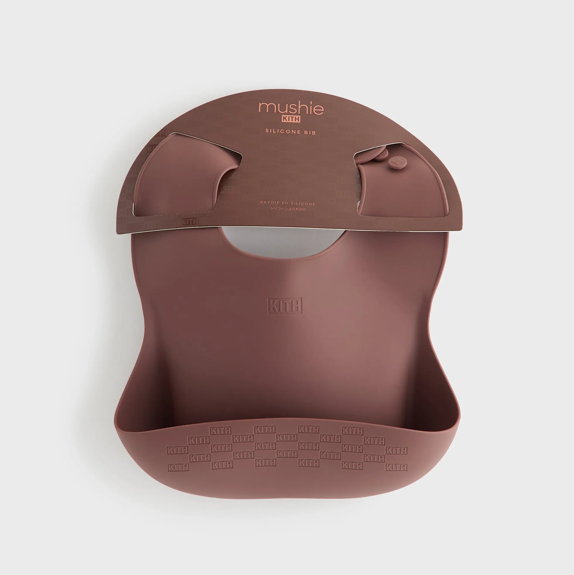 Kith Kids for Mushie Silicone Baby Bib