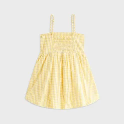 Kith Kids Gingham Peyton II Bubble Dress