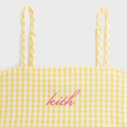 Kith Kids Gingham Peyton II Bubble Dress