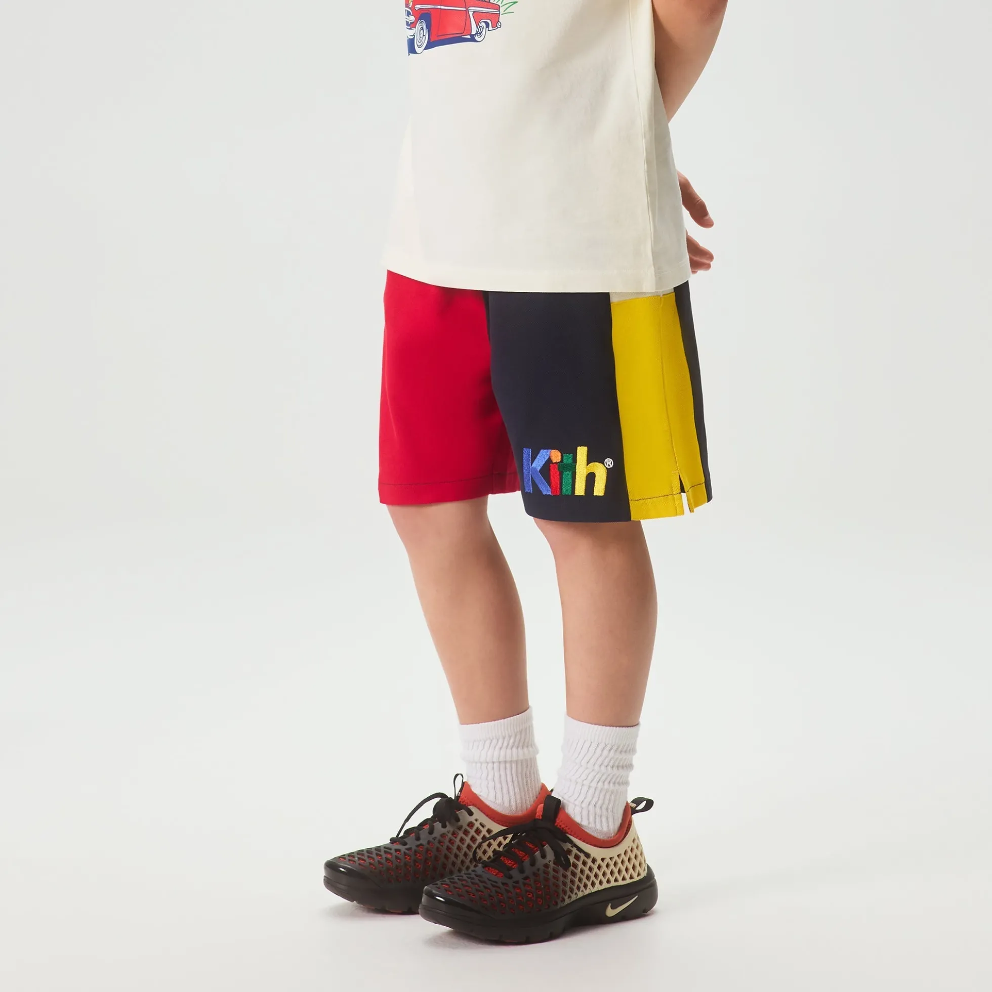 Kith Kids Graham Color-Blocked Short