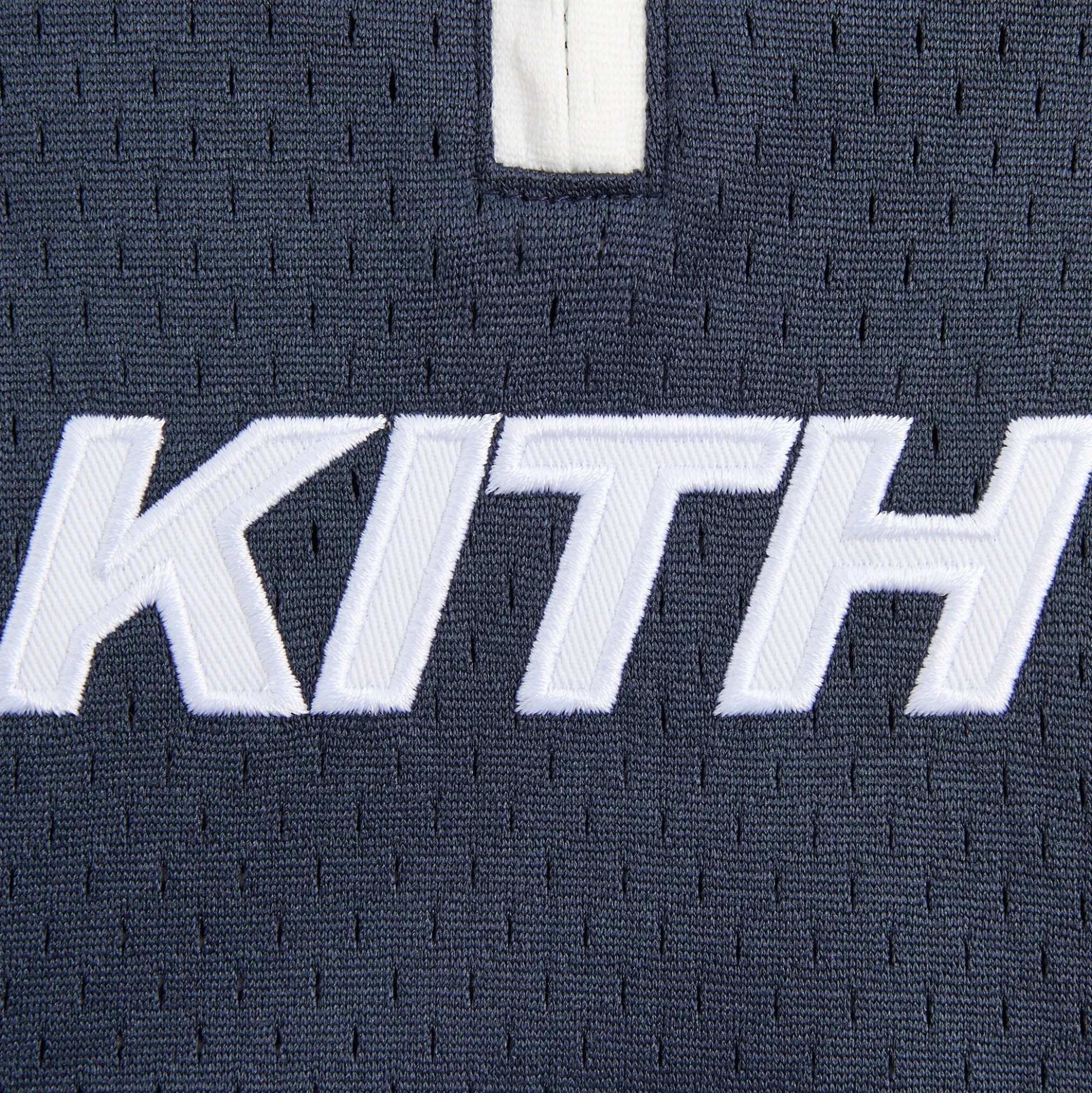 Kith Kids Linden Quarter Zip Mesh Polo