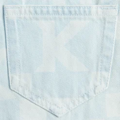 Kith Kids Monogram Denim Skirt