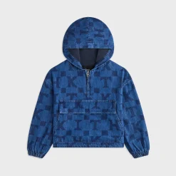 Kith Kids Monogram Denim Harrison Pullover