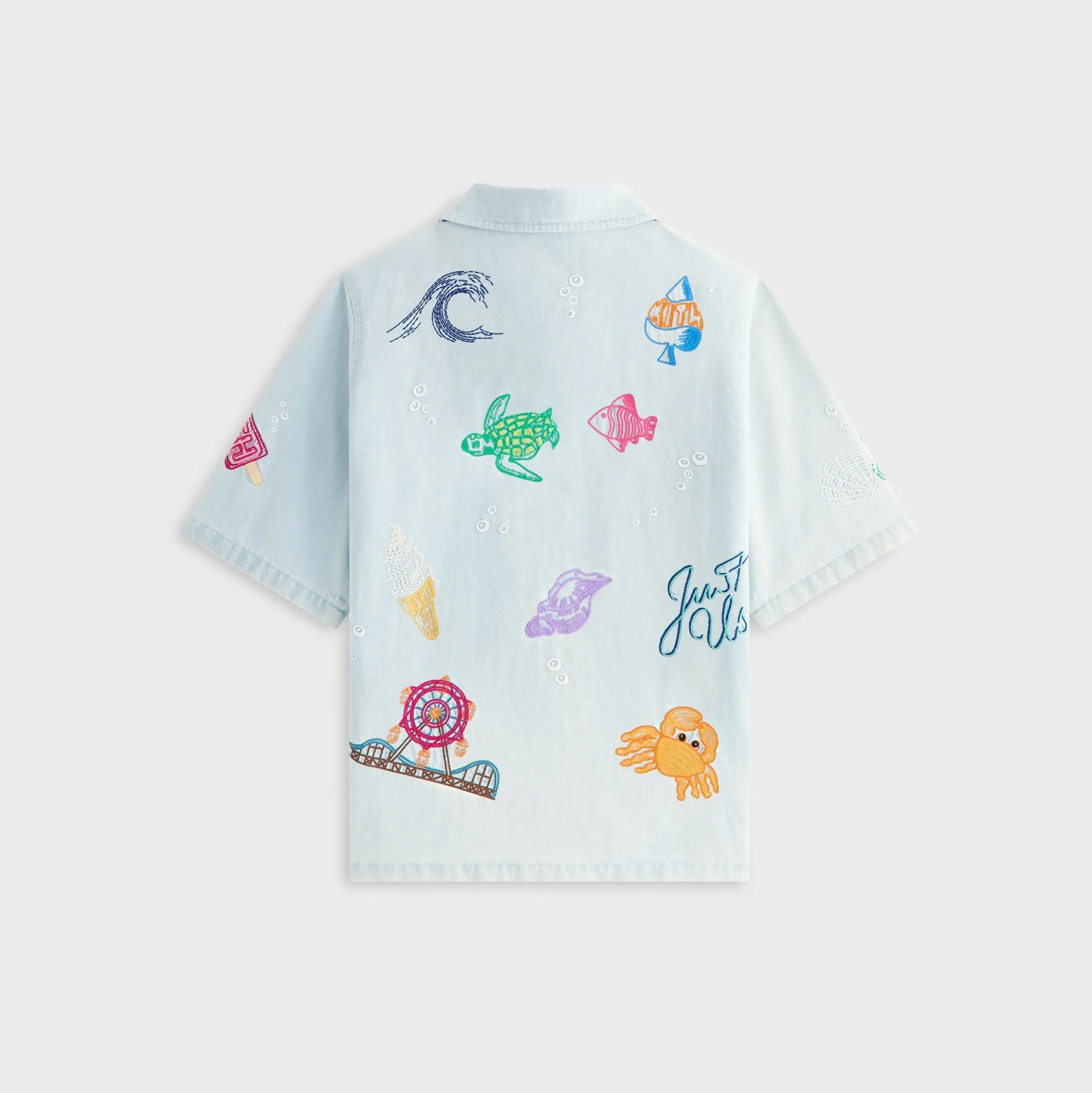 Kith Kids Novelty Thompson Camp Shirt