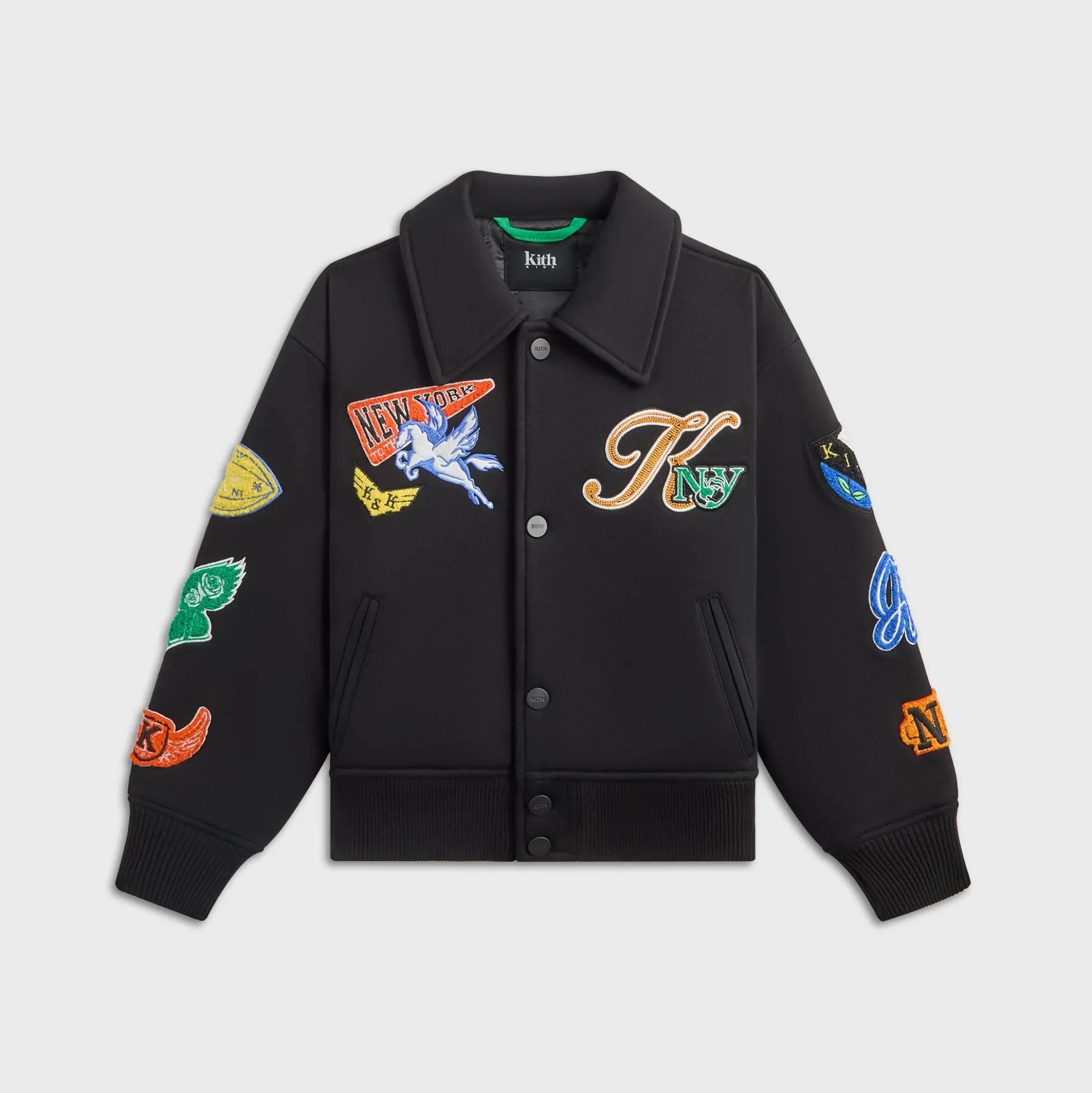 Kith Kids NY to The World Varsity Coaches Jacket