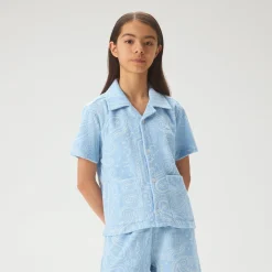 Kith Kids Paisley Jacquard Camp Shirt
