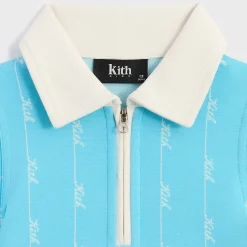 Kith Kids Script Knit Taylen Crop Polo