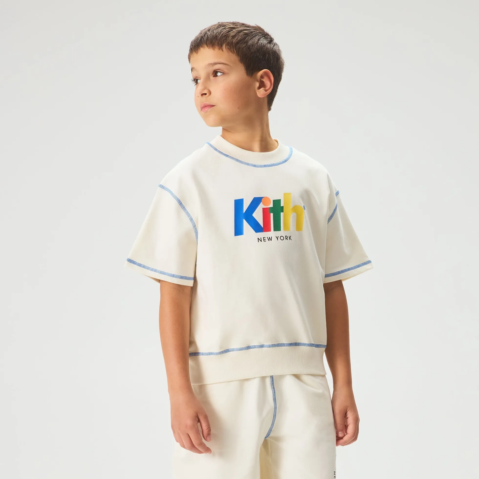 Kith Kids Short Sleeve Nelson Crewneck