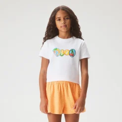 Kith Kids Stickers Graphic Mulberry II Tee