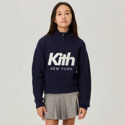 Kith Kids Sweater Rib Hunter Quarter Zip