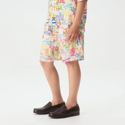 Kith Kids Thompson Camp Sketched Monogram Short