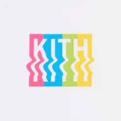 Kith Kids Warp Logo Graphic Tee