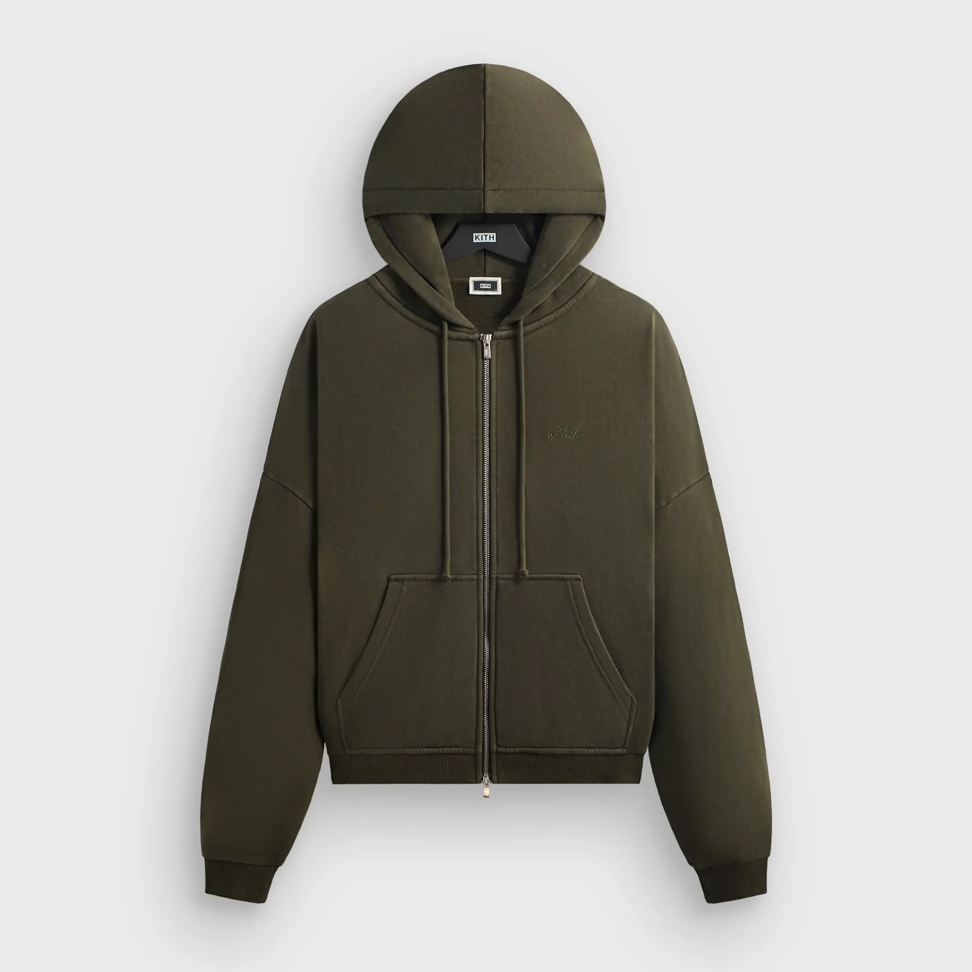 Kith Lofty Fleece Cropped Braxton Hoodie