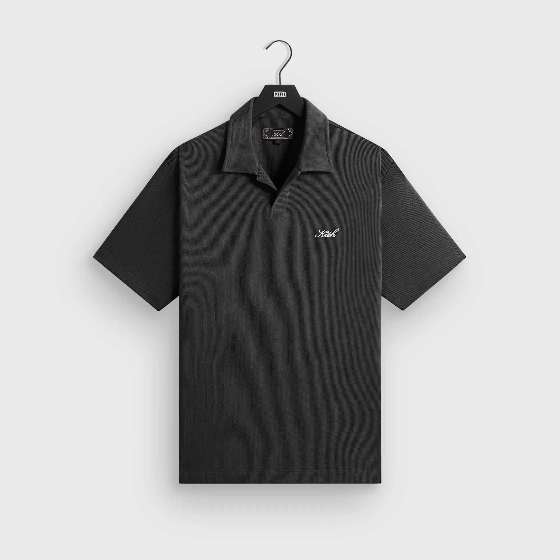 Kith Micro Waffle Drew Polo