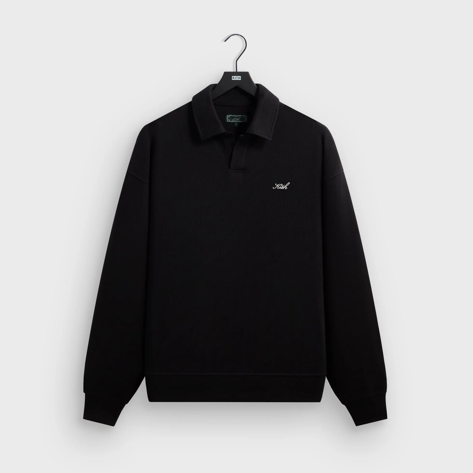 Kith Micro Waffle Nelson Rugby Pullover