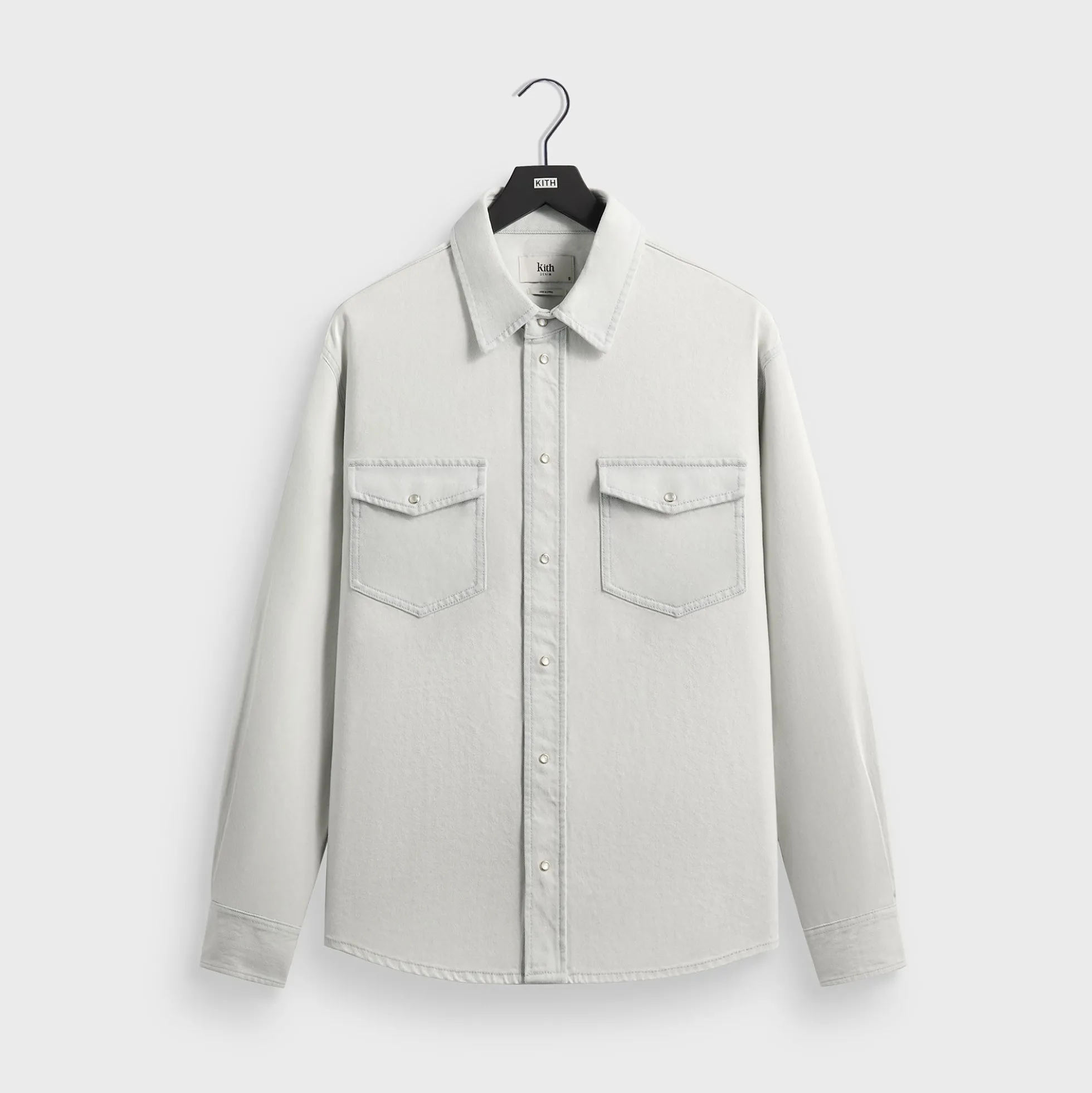 Kith Midweight Denim Long Sleeve Warwick Shirt