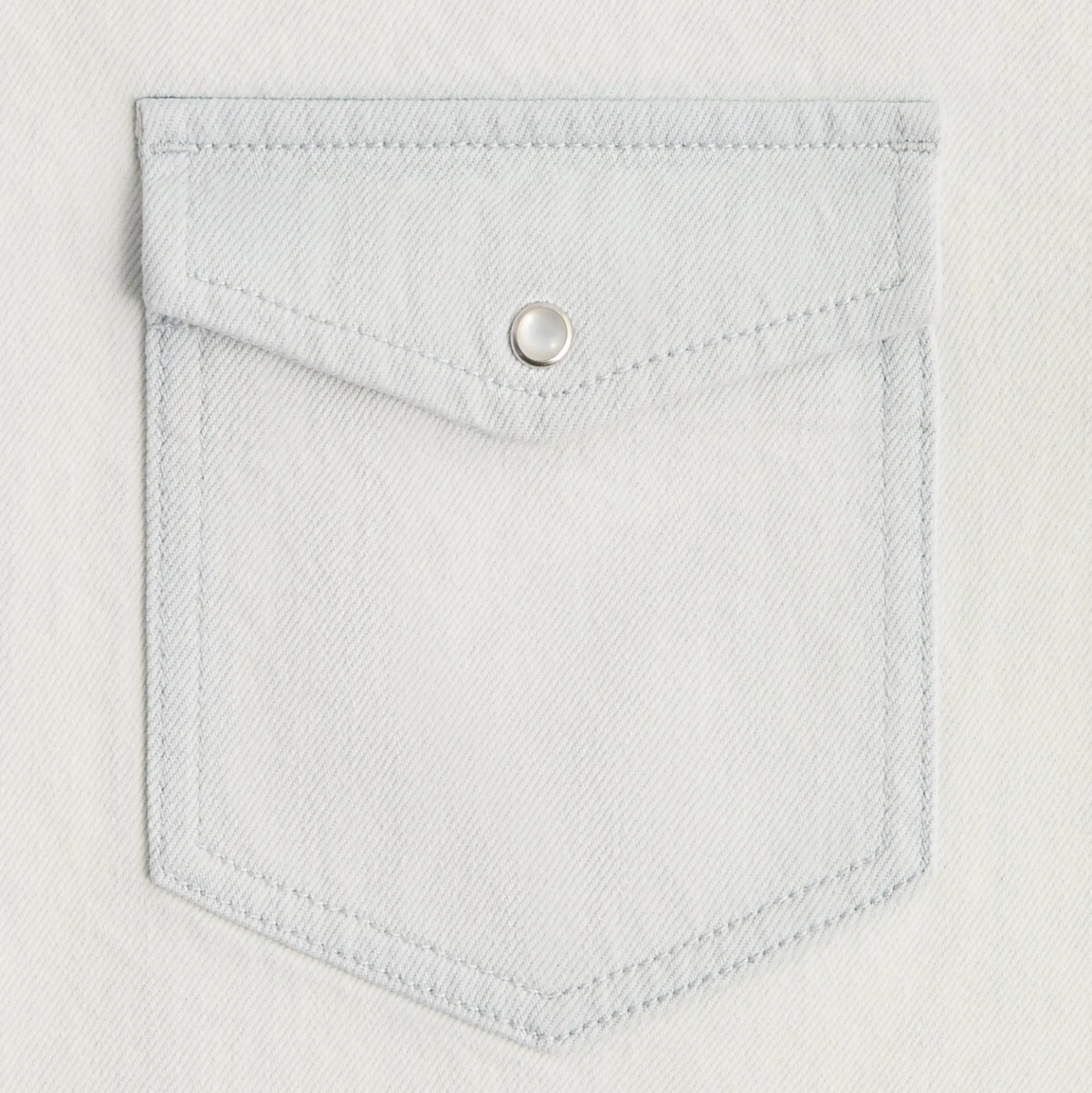 Kith Midweight Denim Long Sleeve Warwick Shirt