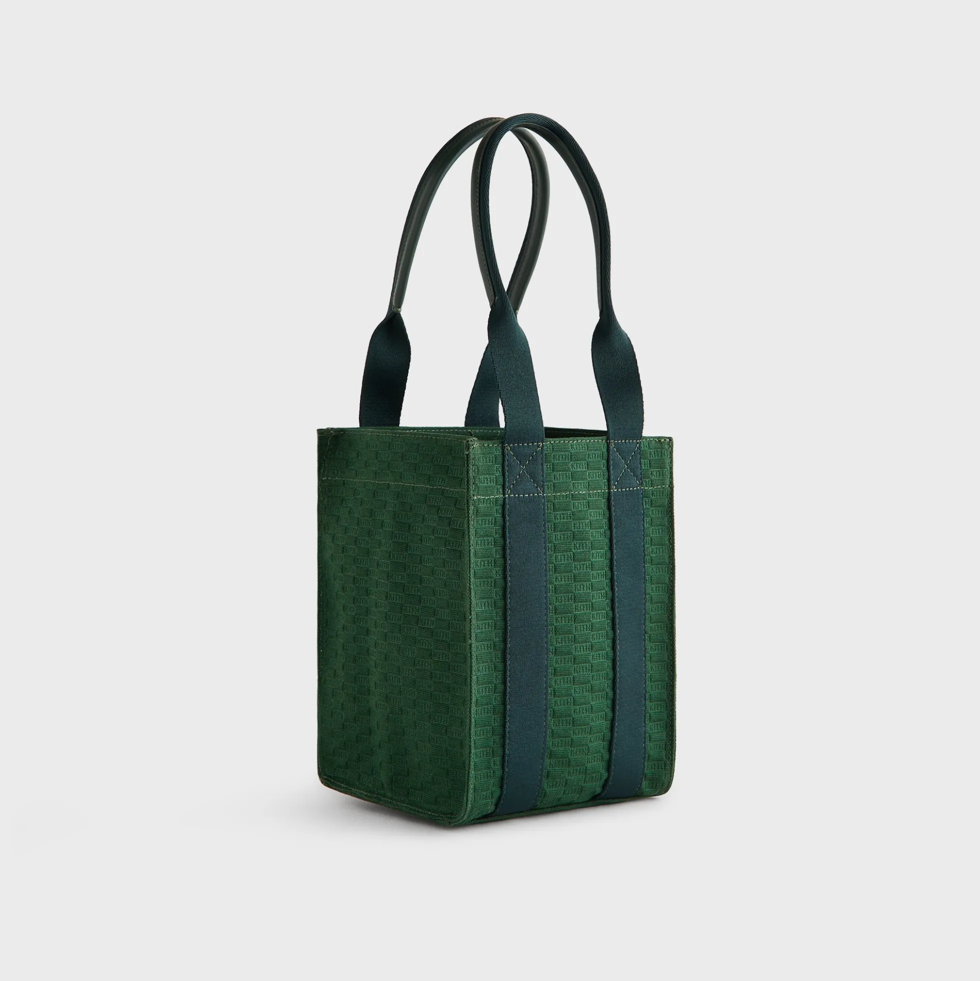 Kith Monogram Canvas Wine Tote Bag