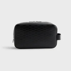 Kith Monogram Leather Dopp Kit