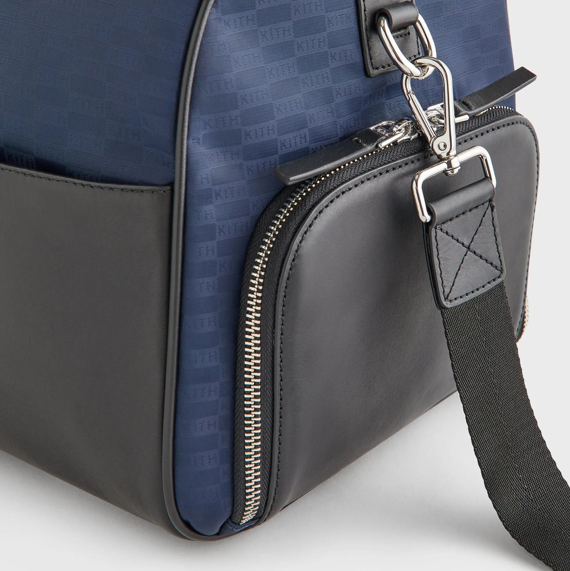 Kith Monogram Nylon Leather Traveler K40 Bag