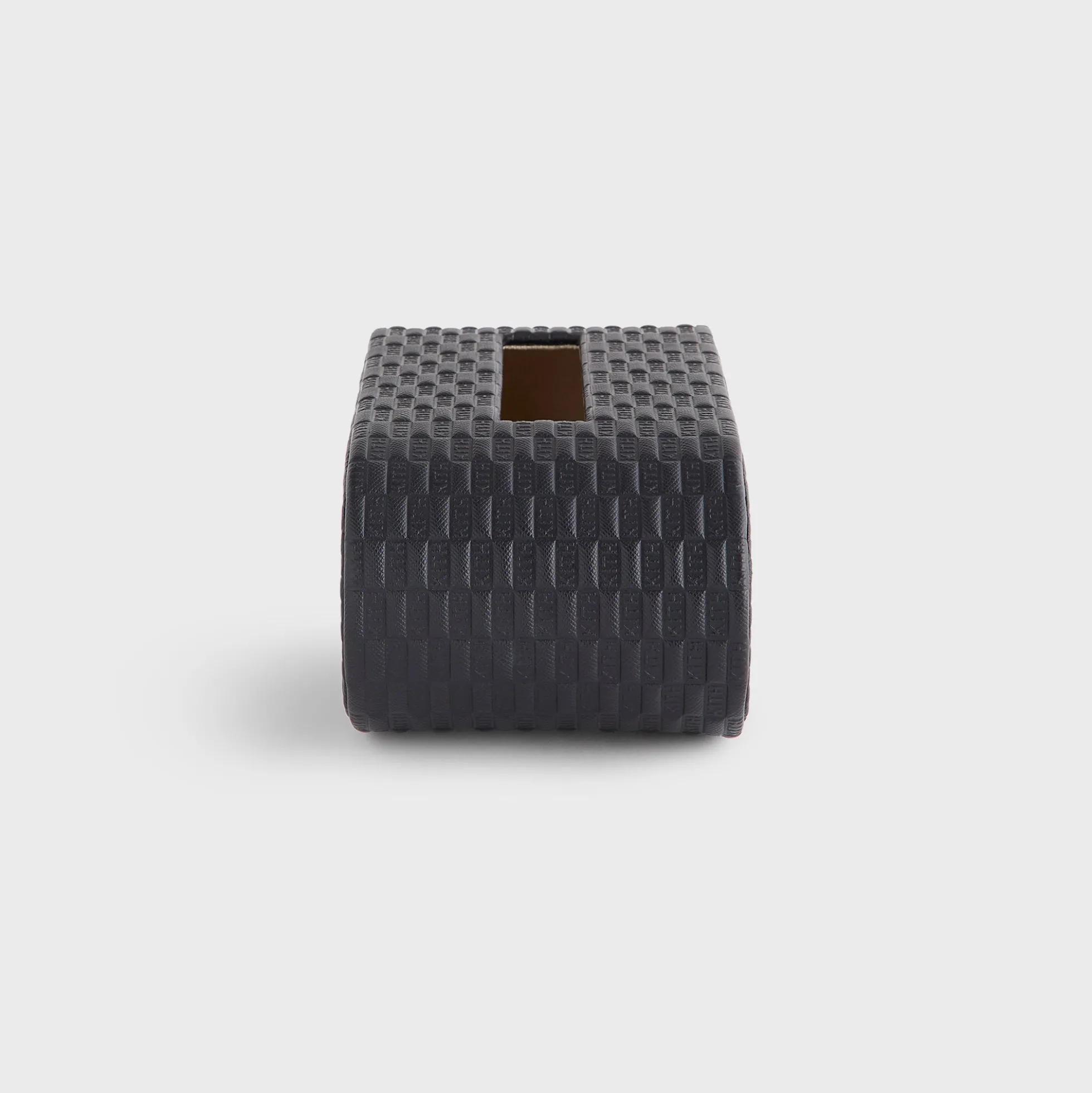 Kith Monogram Saffiano Leather Tissue Box
