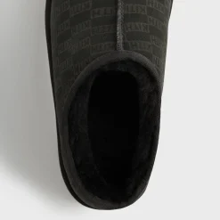 Kith Monogram Shearling Slippers