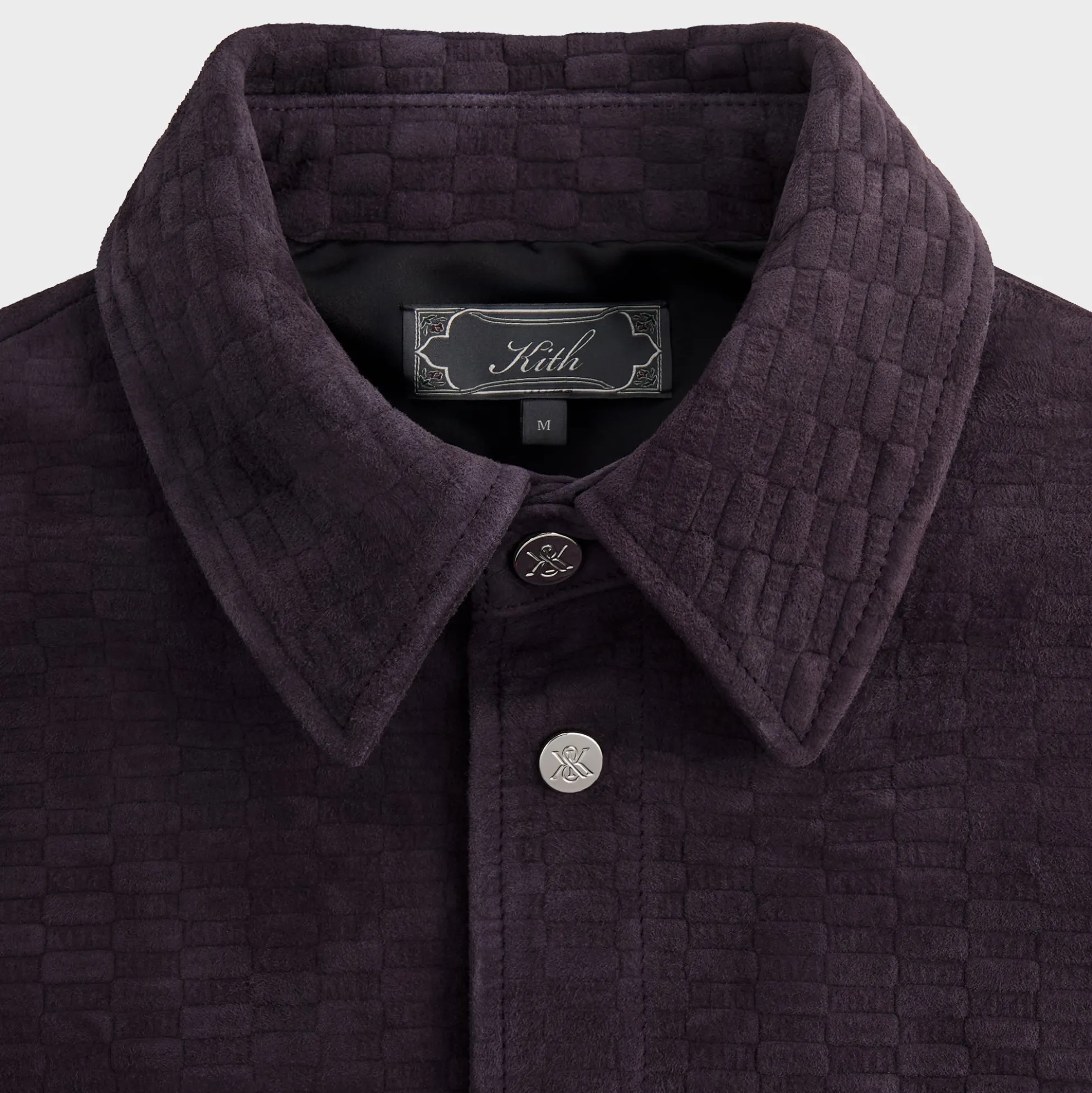 Kith Monogram Suede Apollo II Shirt