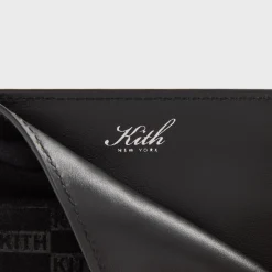 Kith Monogram Suede Card Holder