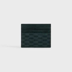 Kith Monogram Suede Card Holder