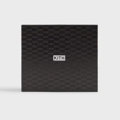 Kith Monogram Suede Card Holder