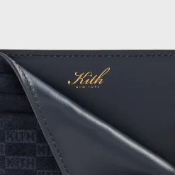 Kith Monogram Suede Card Holder