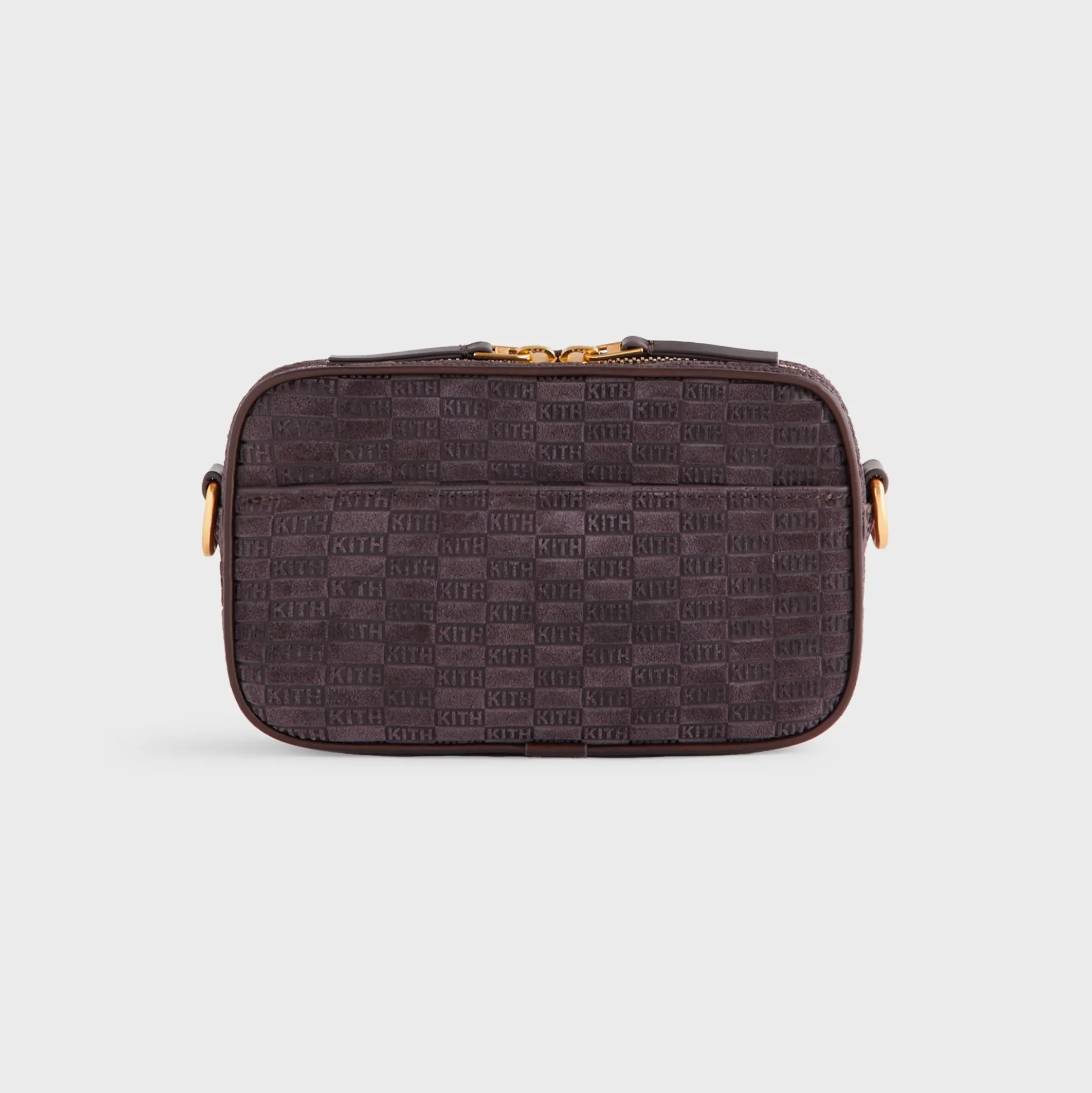 Kith Monogram Suede Crosswalk K20 Bag