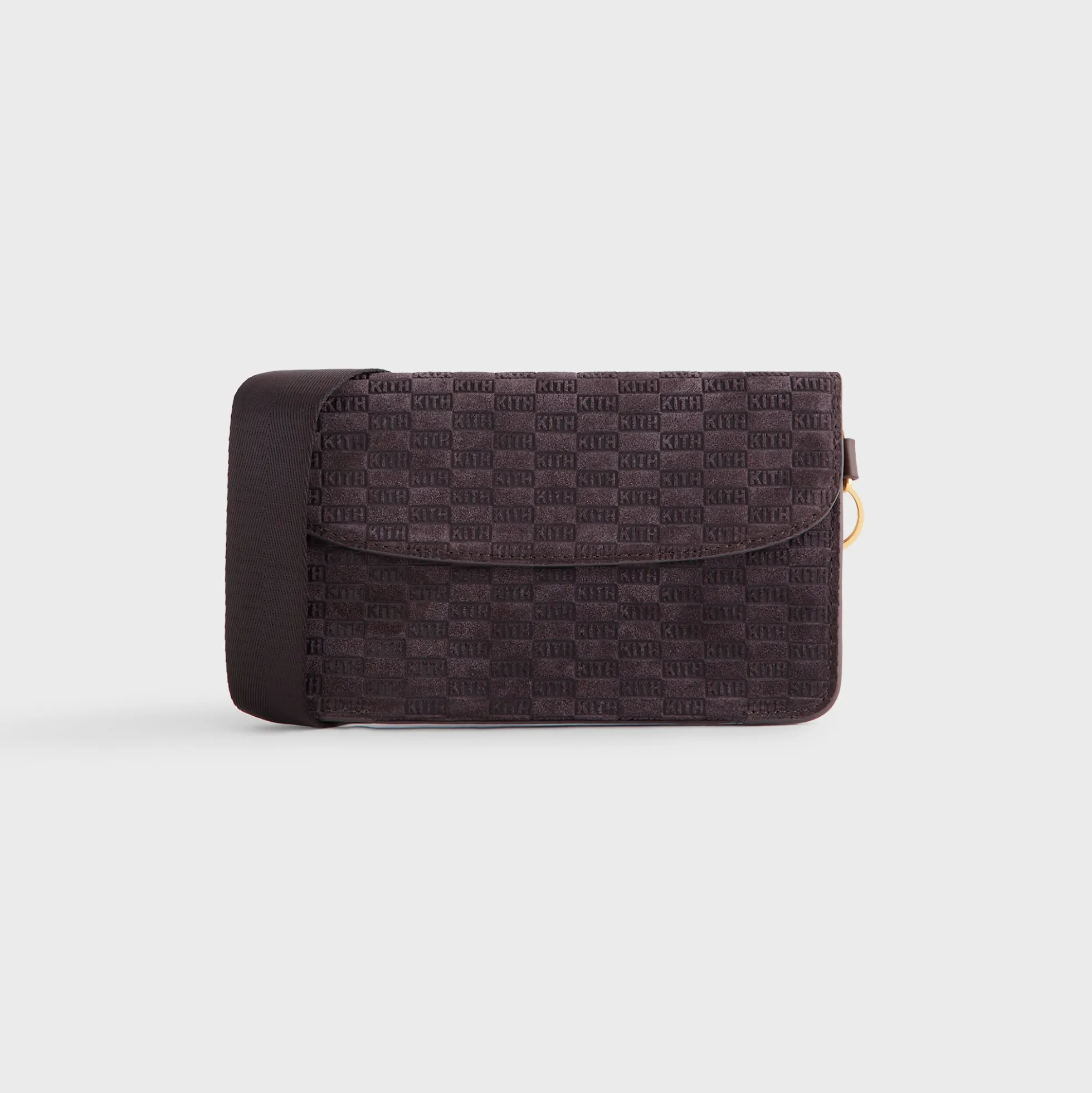 Kith Monogram Suede Envelope K20 Bag