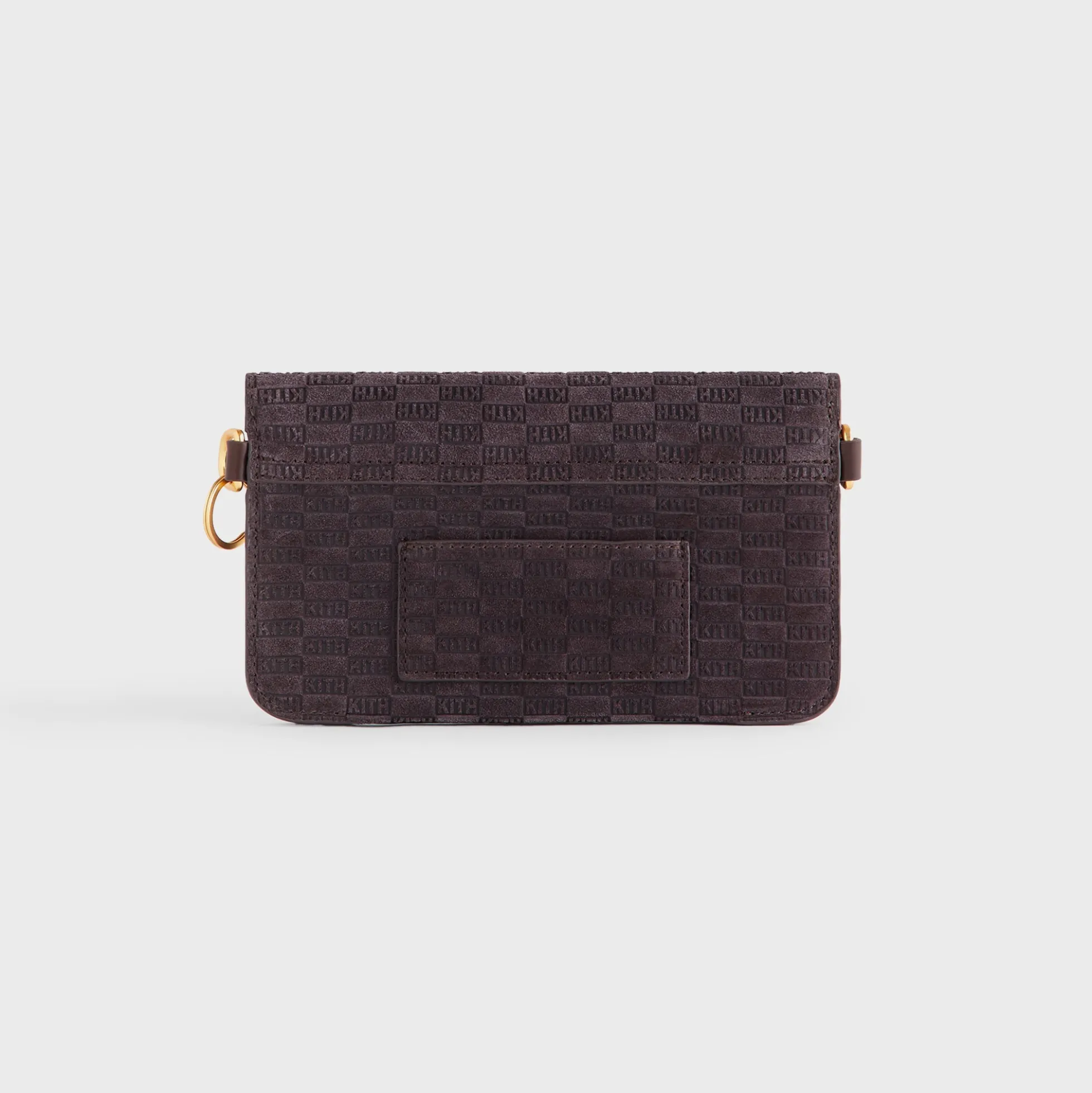 Kith Monogram Suede Envelope K20 Bag