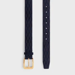 Kith Monogram Suede Leather Belt