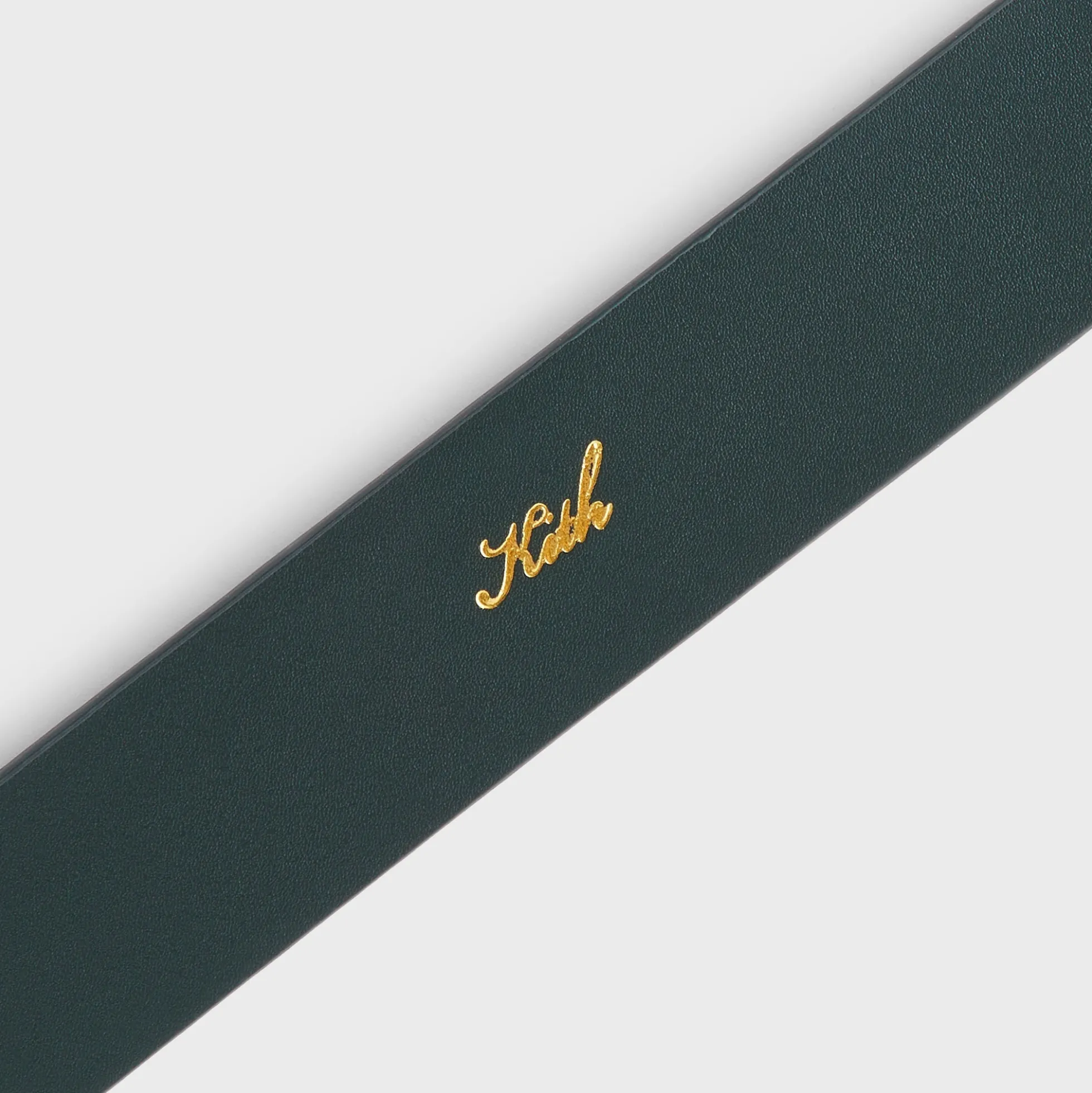 Kith Monogram Suede Leather Belt