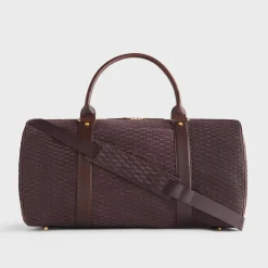 Kith Monogram Suede Traveler K55 Bag