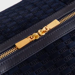 Kith Monogram Suede Traveler K40 Bag