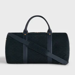 Kith Monogram Suede Traveler K55 Bag