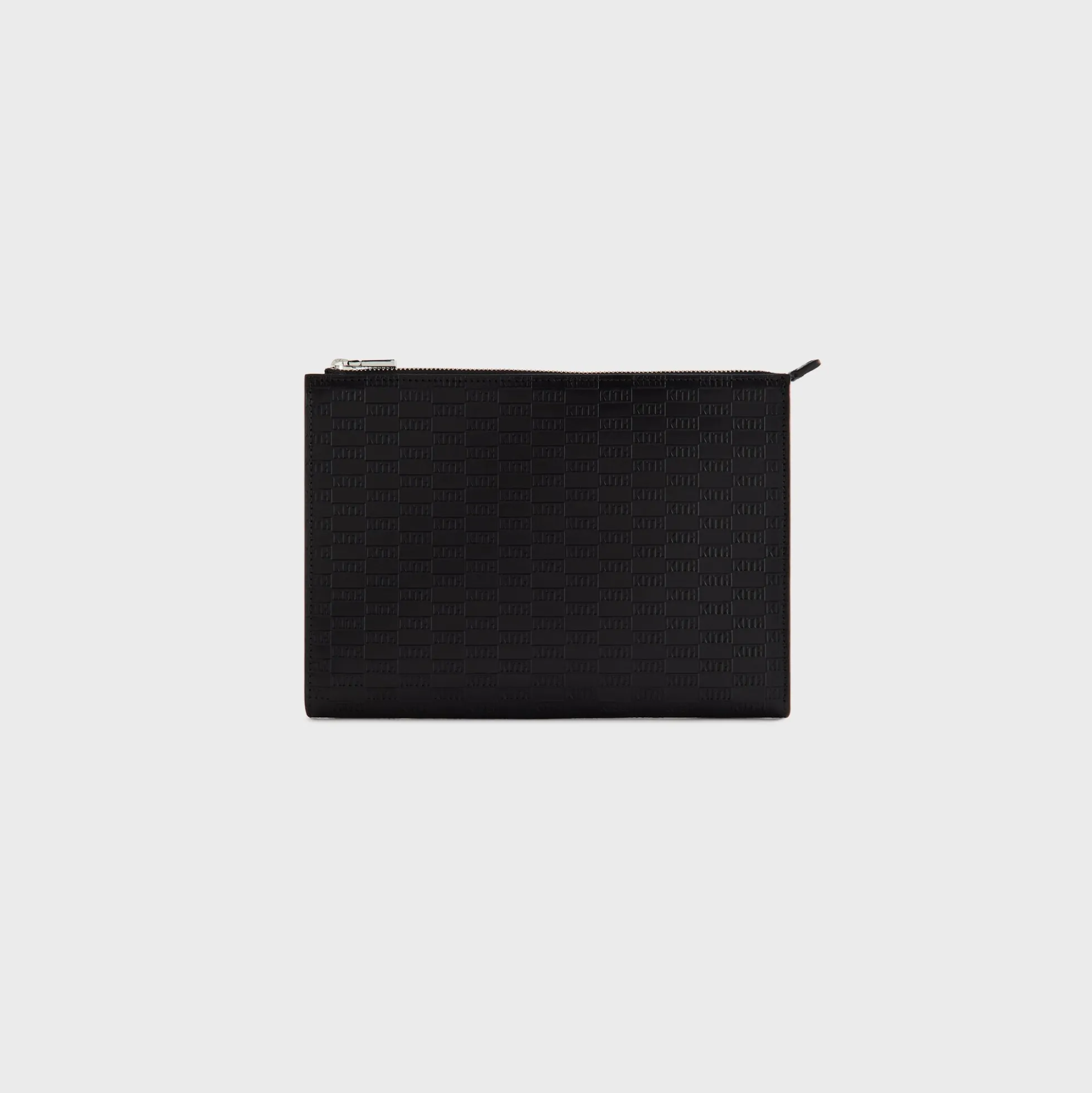 Kith Monogram Vachetta Leather Zip Pouch